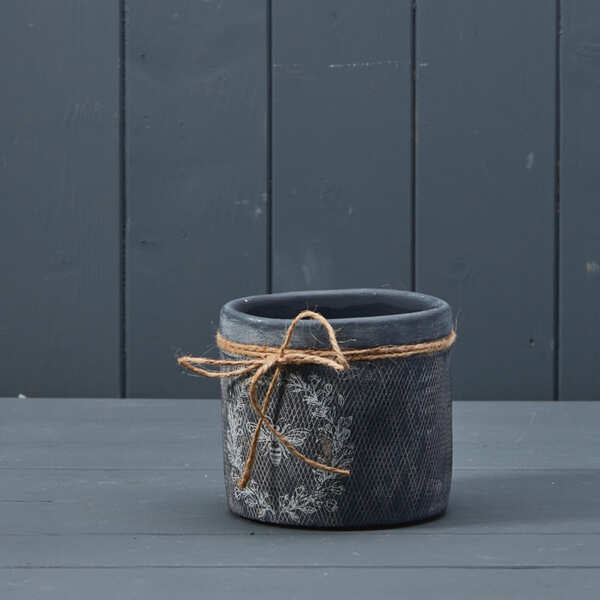 Black Bee Pot TD14cm H12.7cm