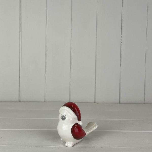 Ceramic bird deco size 9.4*6.1*8.9cm