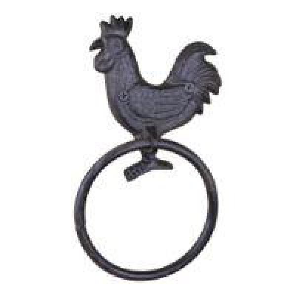 Wall Mounted Black Metal Wine Bottle Holder