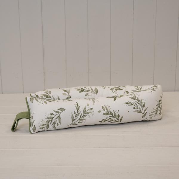 Satchville Olive Draught Excluder in Sage Green
