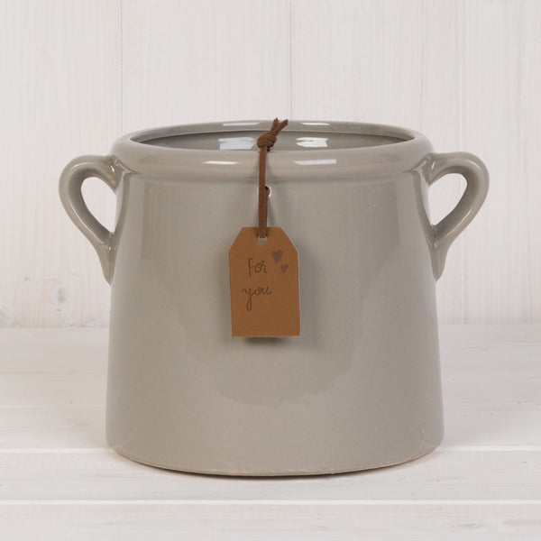 Grey Pot 10cm
