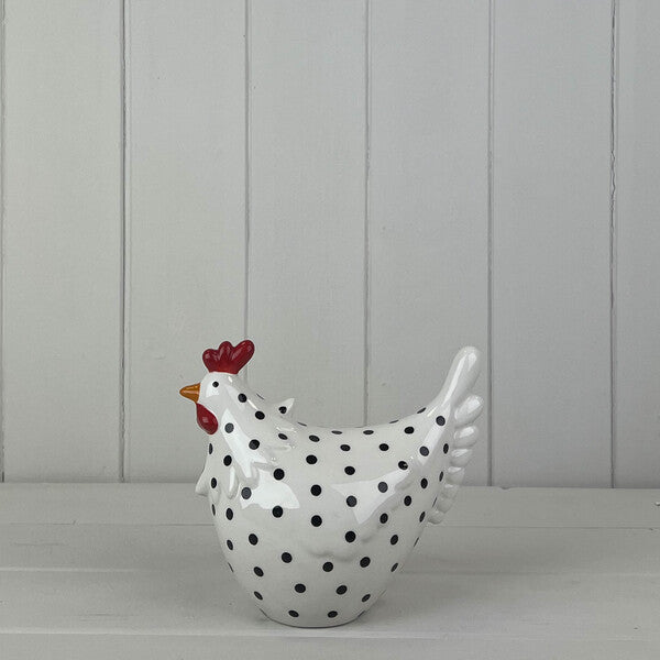 Black Speckled Chicken TD9.2x5.4cm H7.9cm Weight-59g