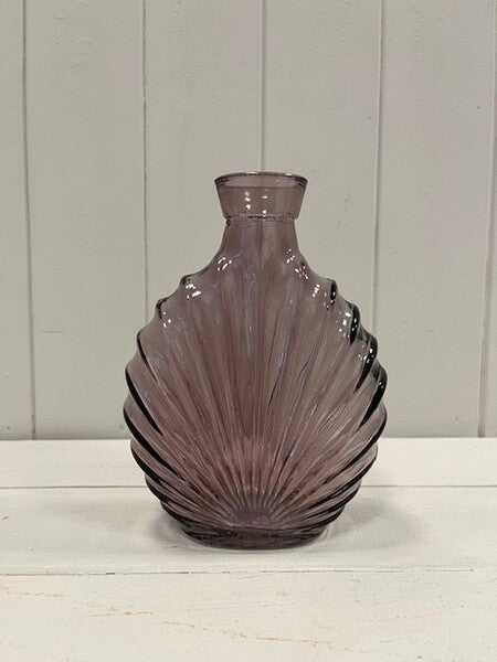 Medium Amethyst Decorative Candle Holder 8.2cm x 8.2cm x 15.4cm