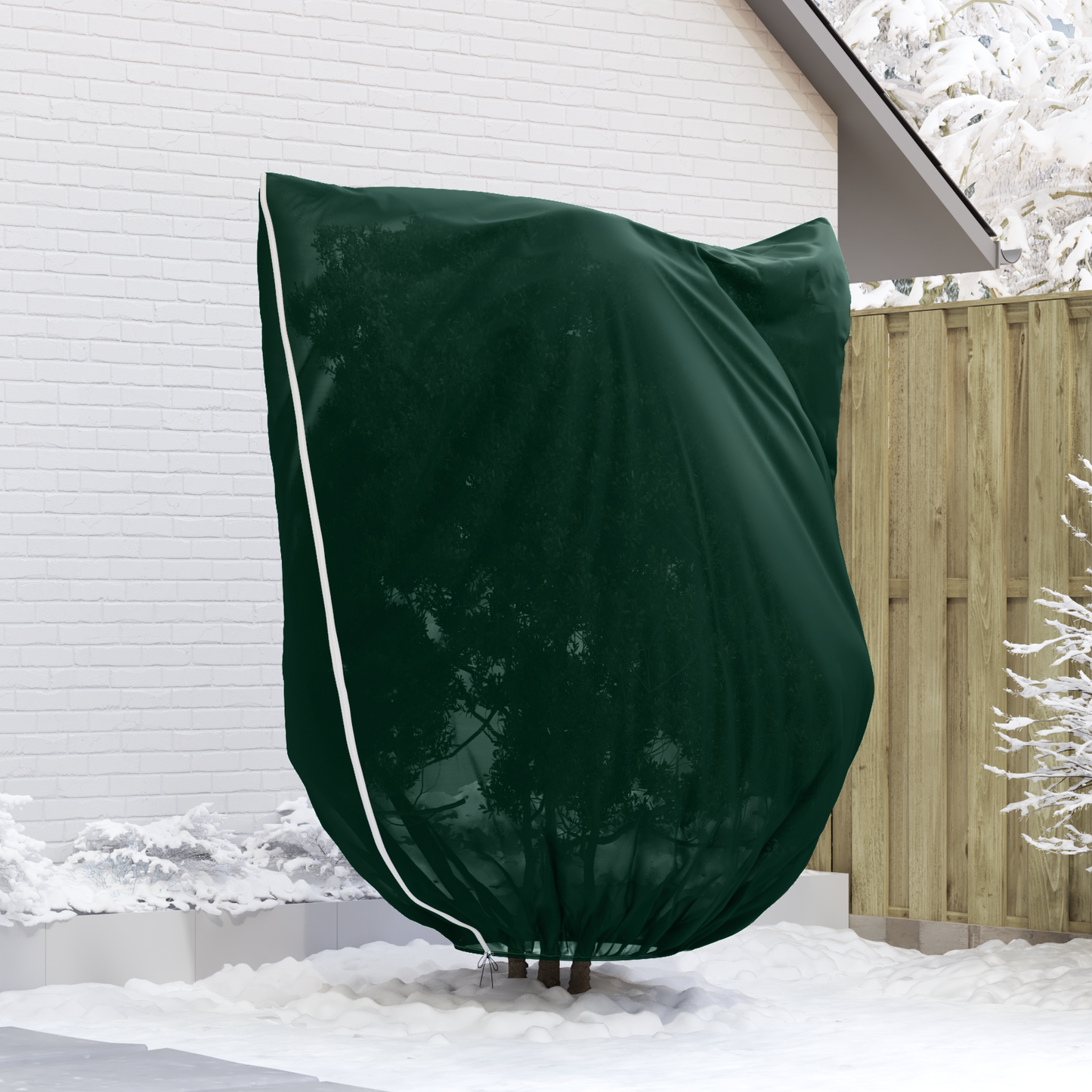 Frost Protection Plant Fleece Covers 3 pcs Green 2.4 x 2 m