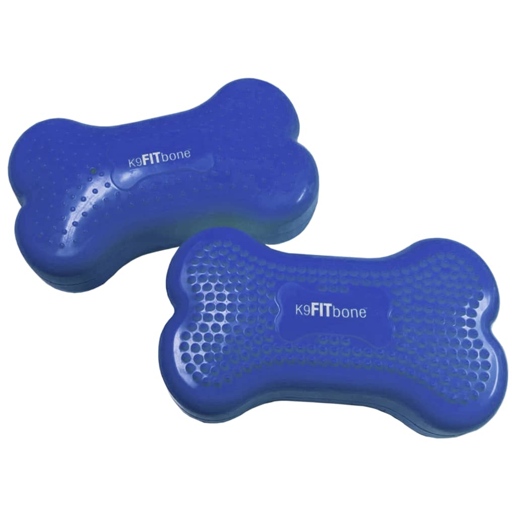 FitPAWS Pet Balance Platform Mini K9FITbone 2 pcs 29x16.5x6 cm Blue