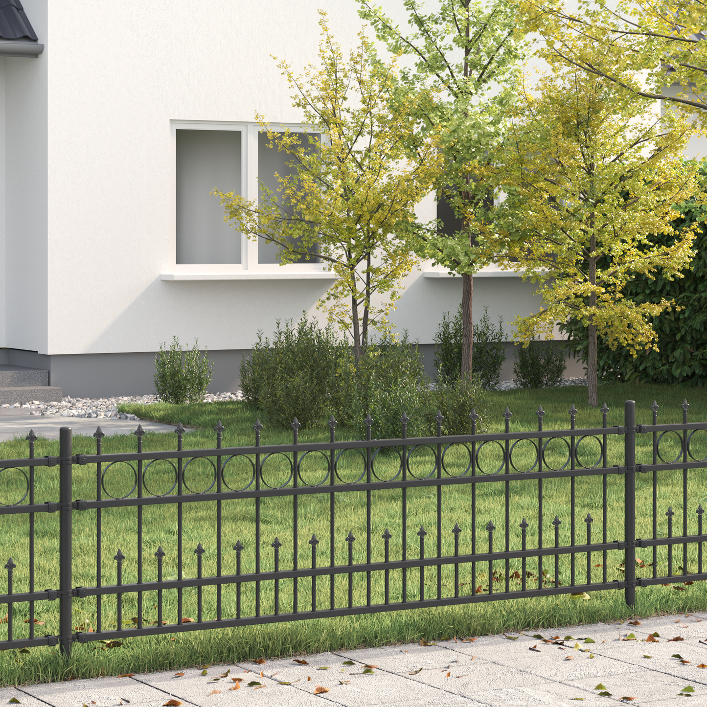 Spike Ring Fence HORST Black