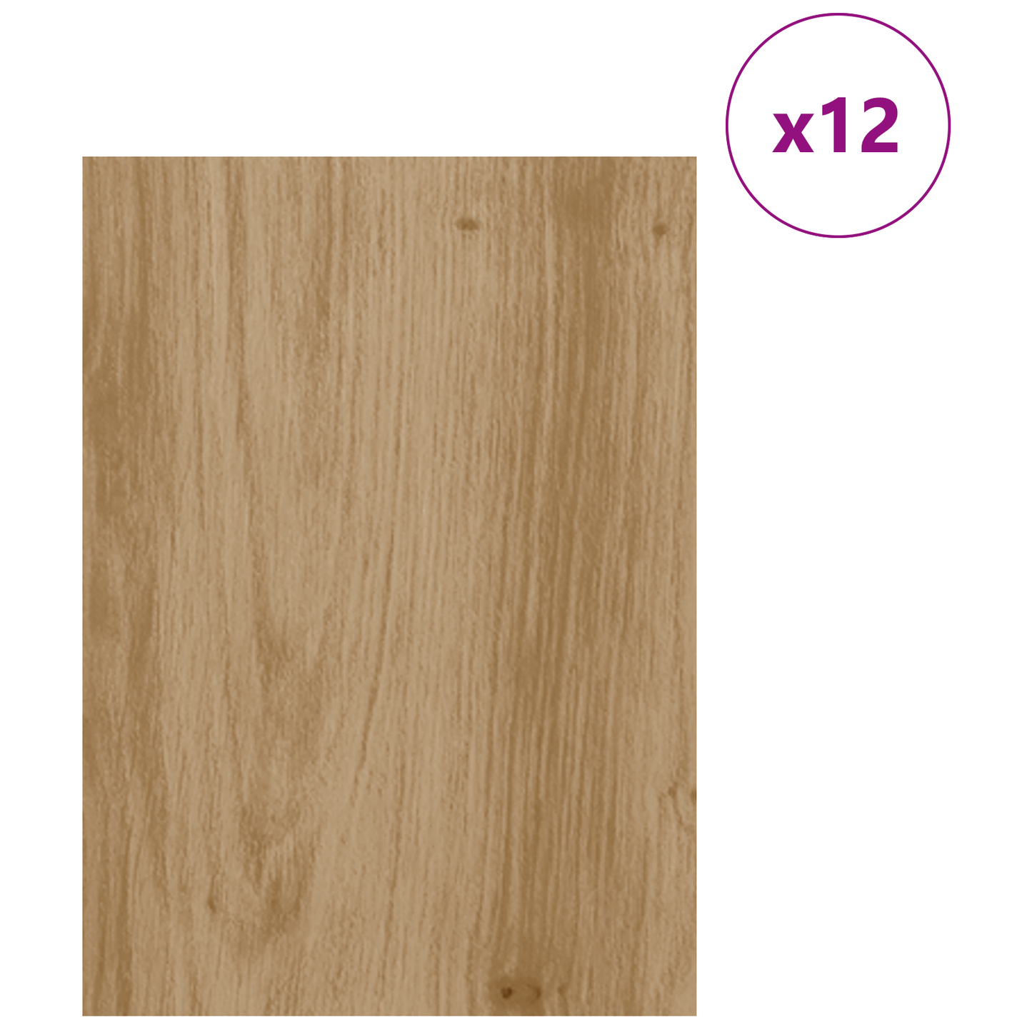 Decor Panels 12 pcs Artisan Oak 30 x 42 x 0.27 cm