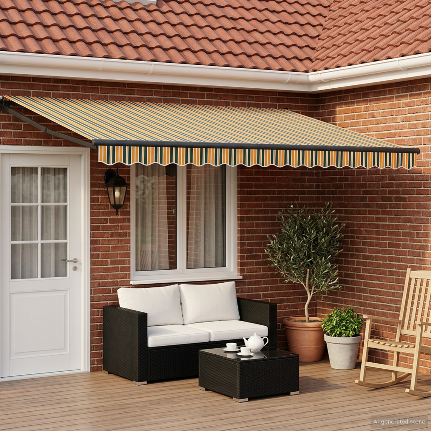 Electric Retractable Awning 5 x 3 m