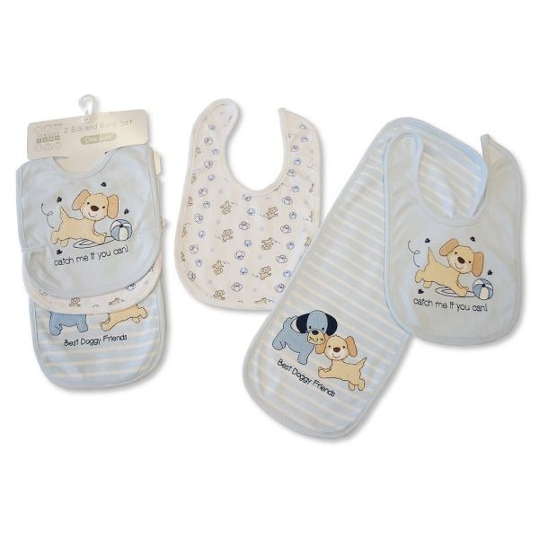Catch Me If You Can Bib And Burp Set (One Size)