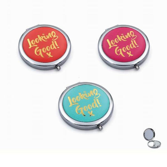 'Looking Good' Compact Gift Mirror by Leonardo Collection Collection
