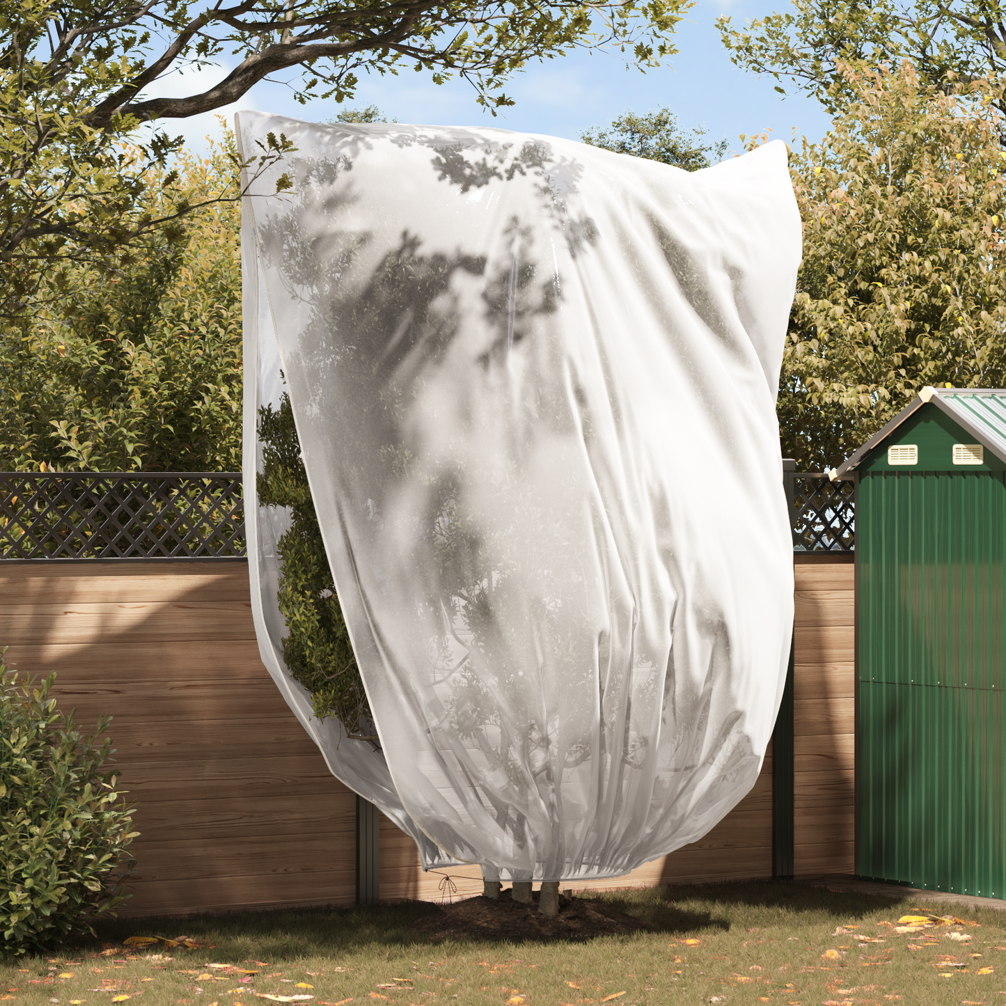 Frost Protection Plant Fleece Covers White 3.5 x 2.5 m
