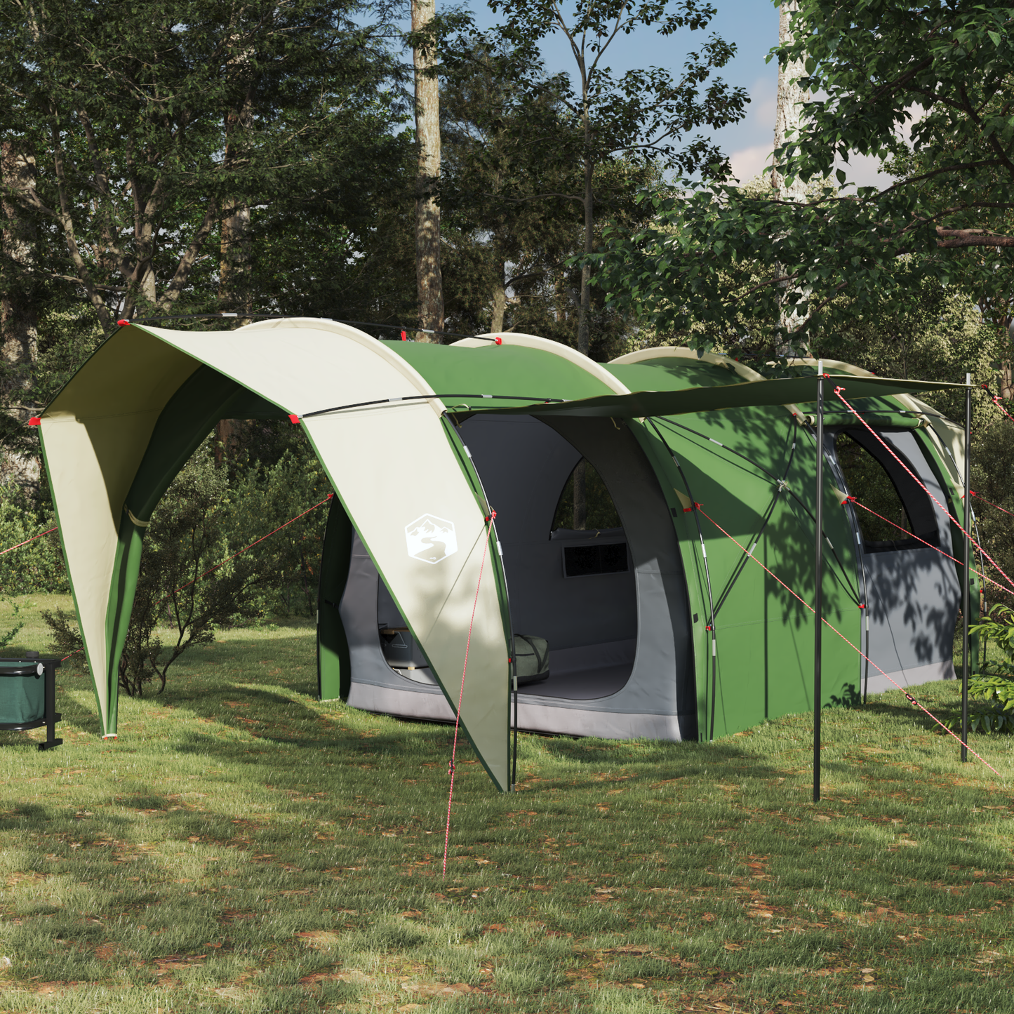 Tunnel Tent Green 562 x 265 x 216 cm