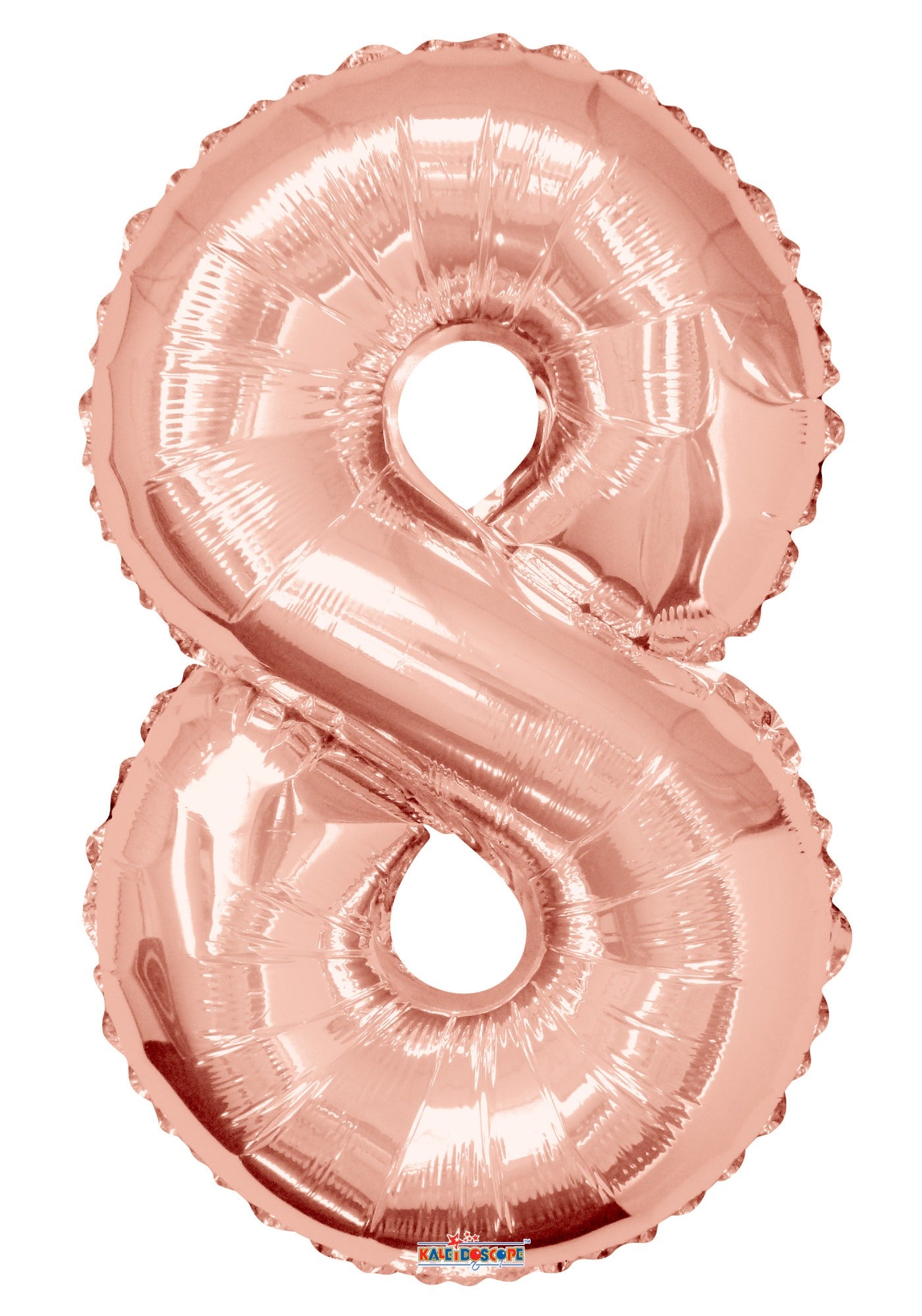 34"  Number Balloon - 8 - Rose Gold