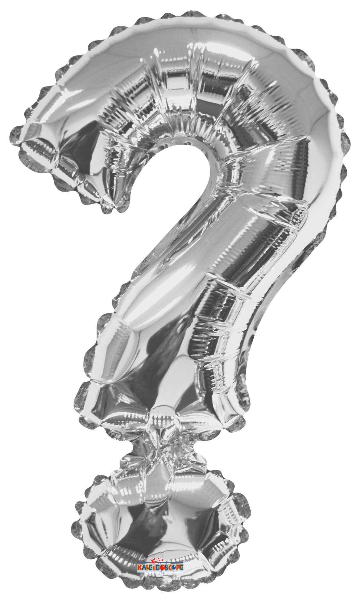 34" Silver Symbol ? Balloon