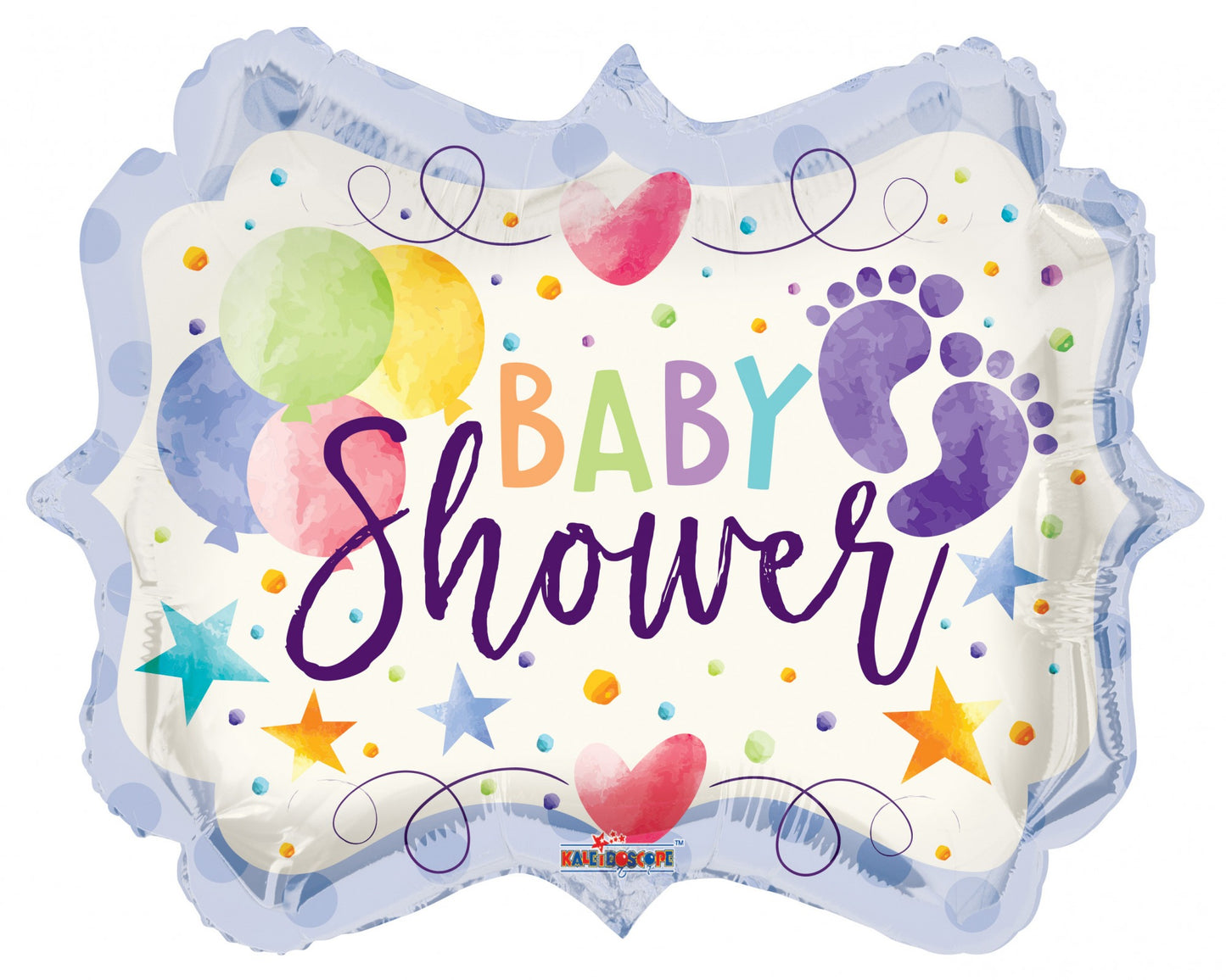 18" Baby Shower Shape