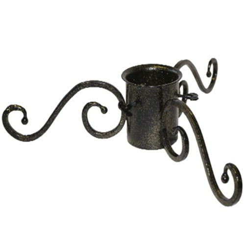 Noble Christmas Tree Stand - Black/Gold - 10cm (4")