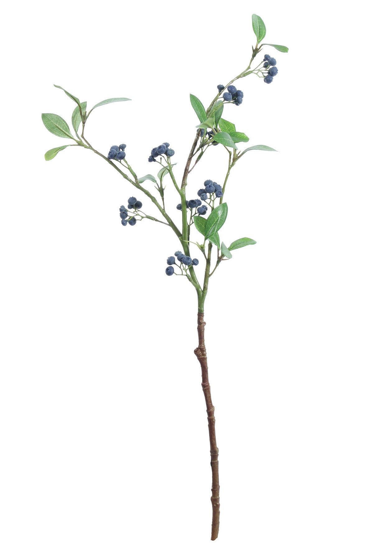 Lingonberry Spray with Navy Cluster Berries (63cm)