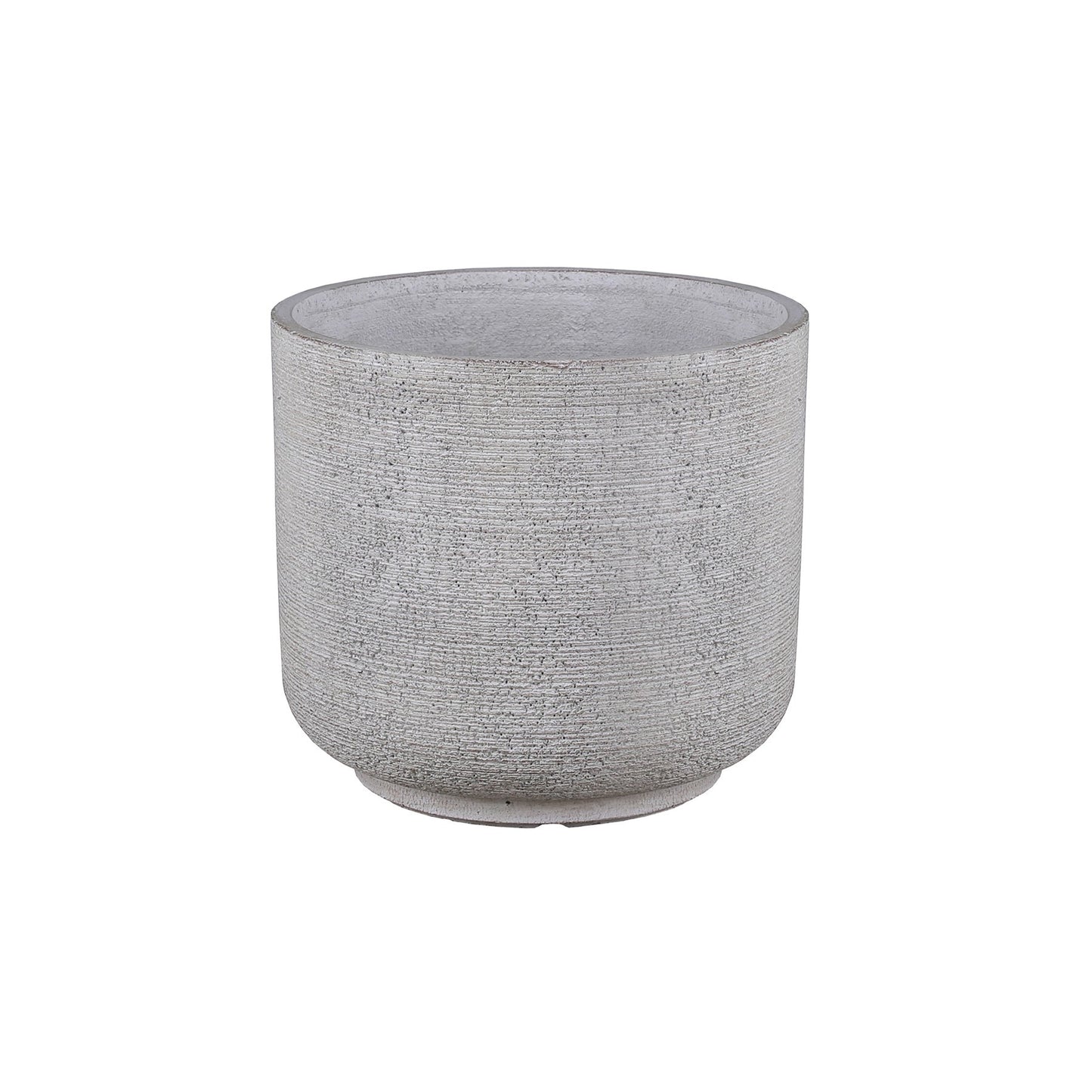 Cream Textured Elemental Hortus Planter (22cm x 25cm)
