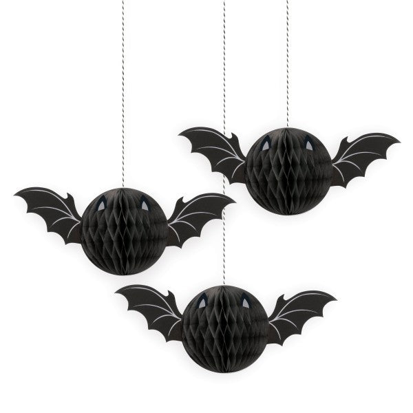 Bat Honeycomb Hanging Decorations