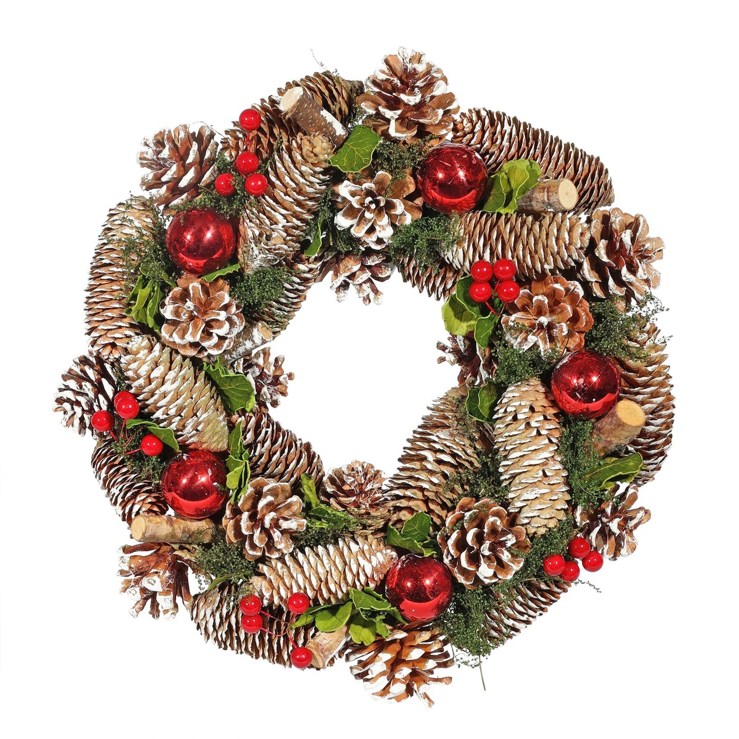 Bauble &amp; Berry Wreath (36cm)