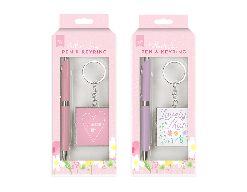 Mother\'s Day Pen &amp; Keychain Gift Set