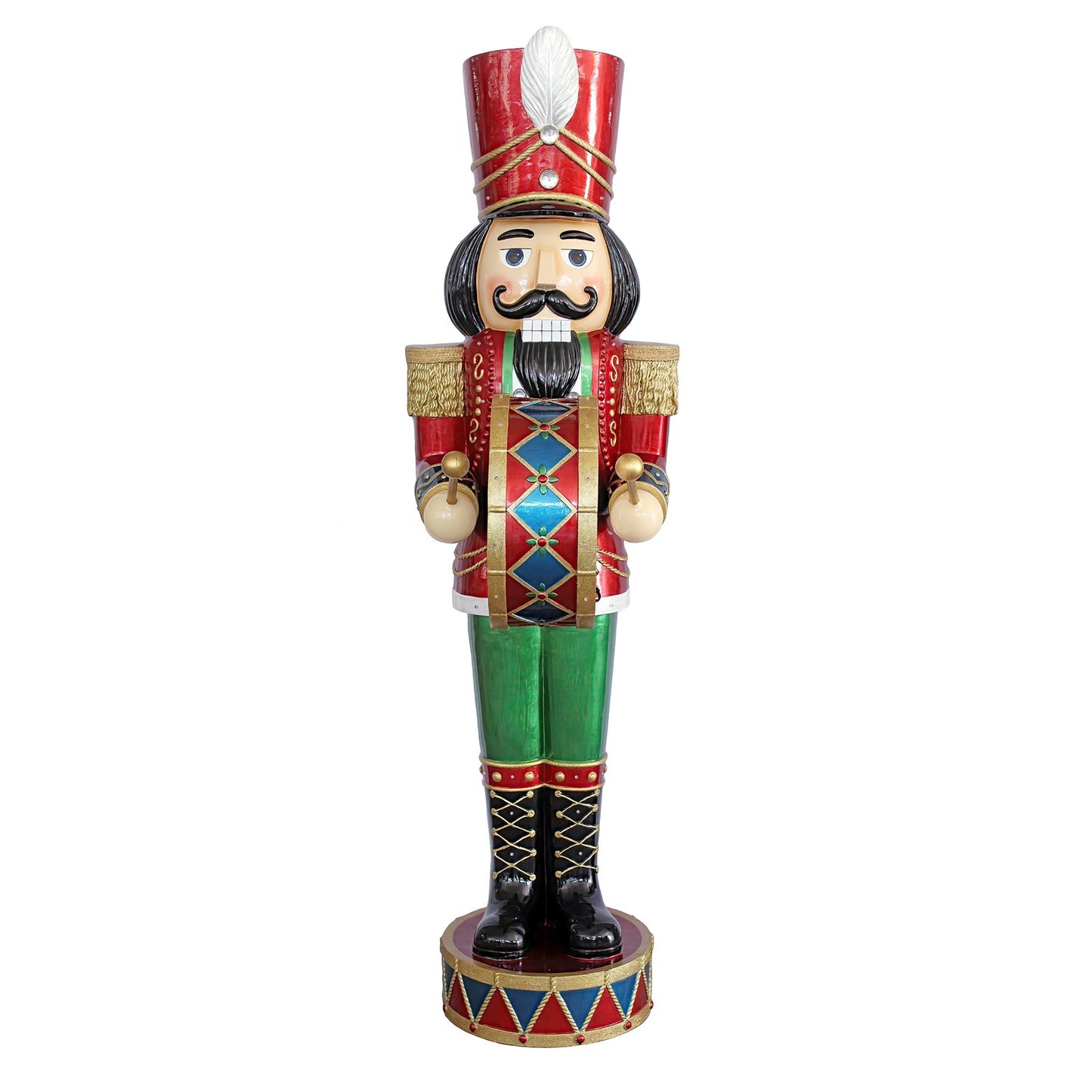Nutcracker with LED Lights &amp; Music (183cm)
