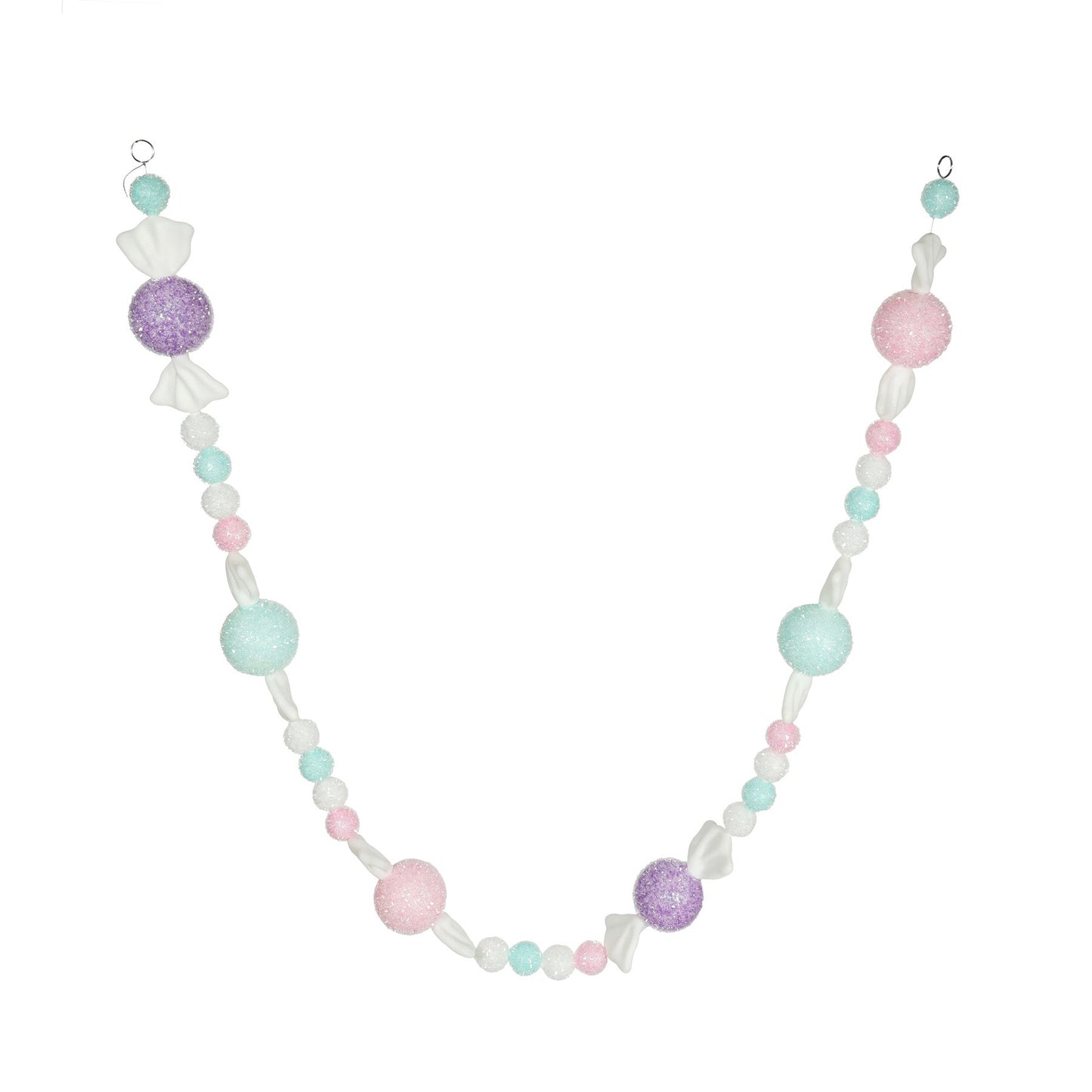 Pastel Glitter Candy Sweets Garland (1.83m)