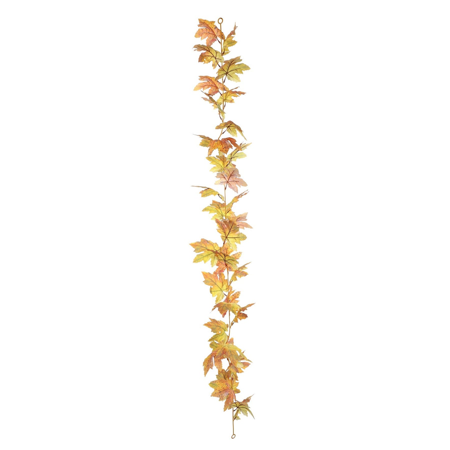 Essential Autumn Large Leaf Maple Garland - Orange/Yellow  (170cm)