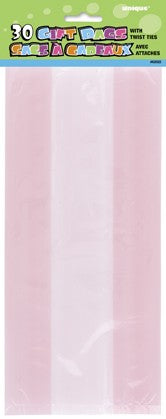 Baby Pink Cello Bags (x30)