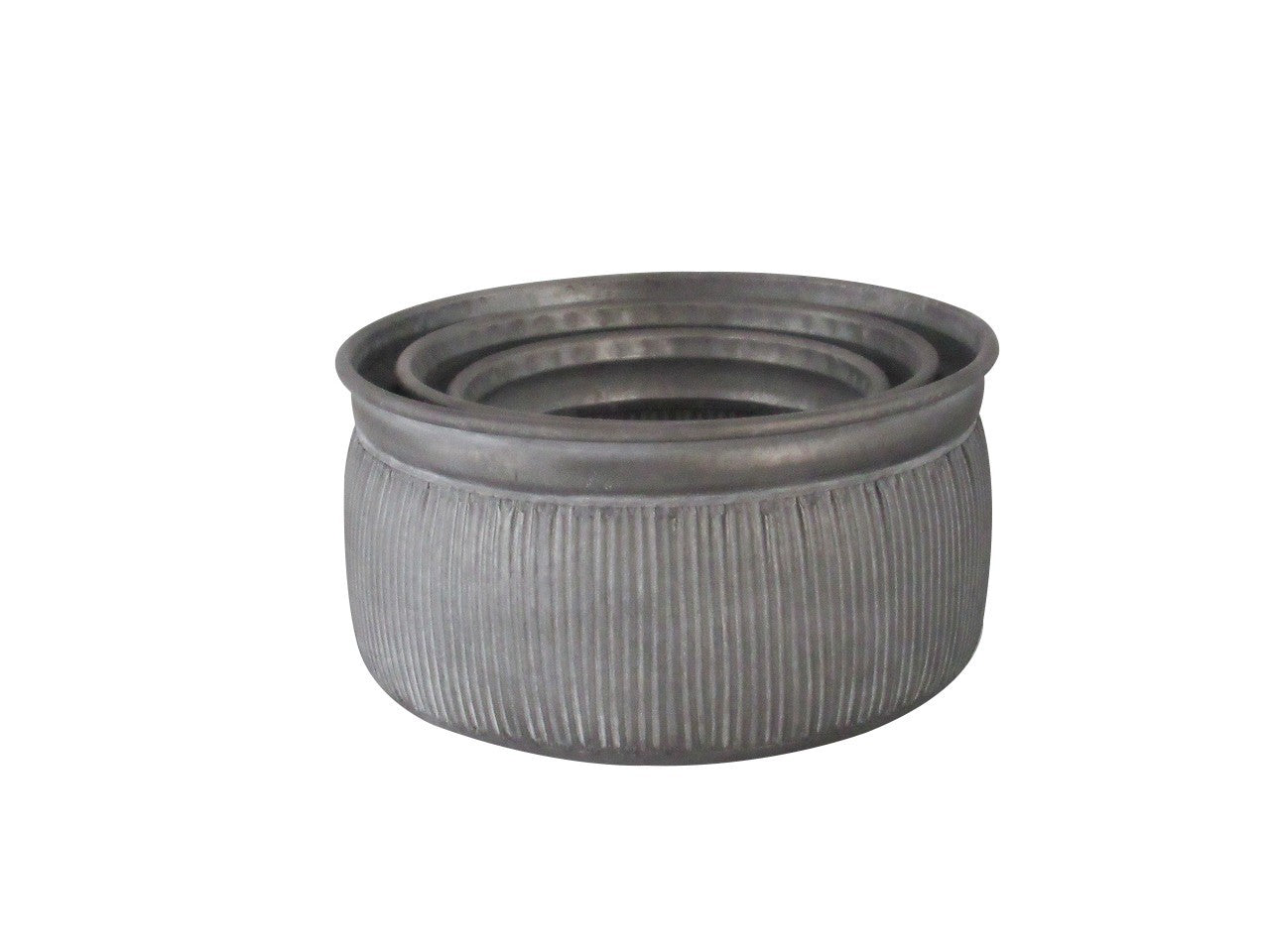 Creation Legacy Lipped Bowl Planter Set x3