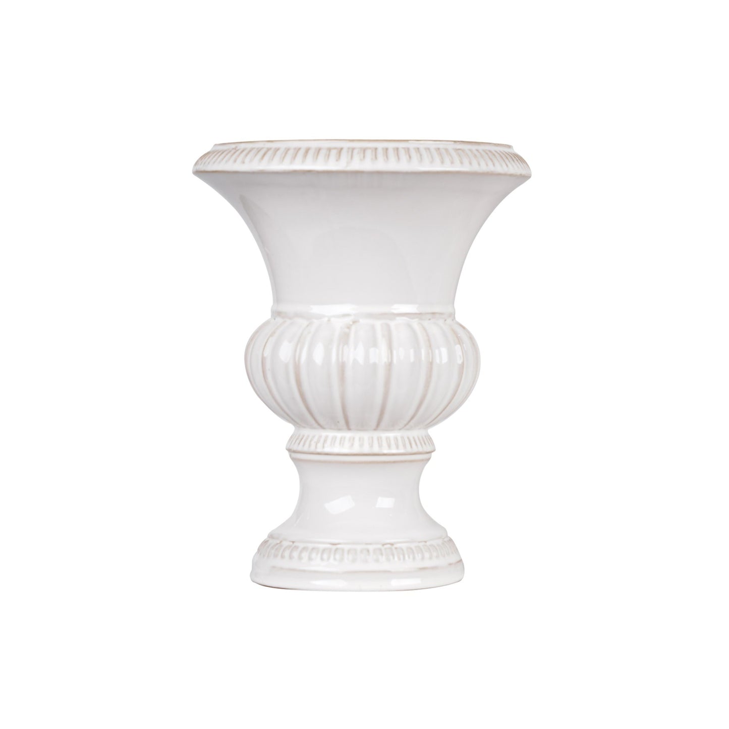Hortus Cream Montpellier Urn Pot (36cm H x 24cm Dia)