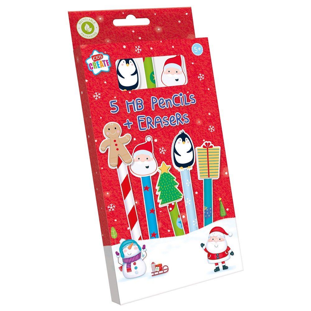 Pencils &amp; Novelty Erasers