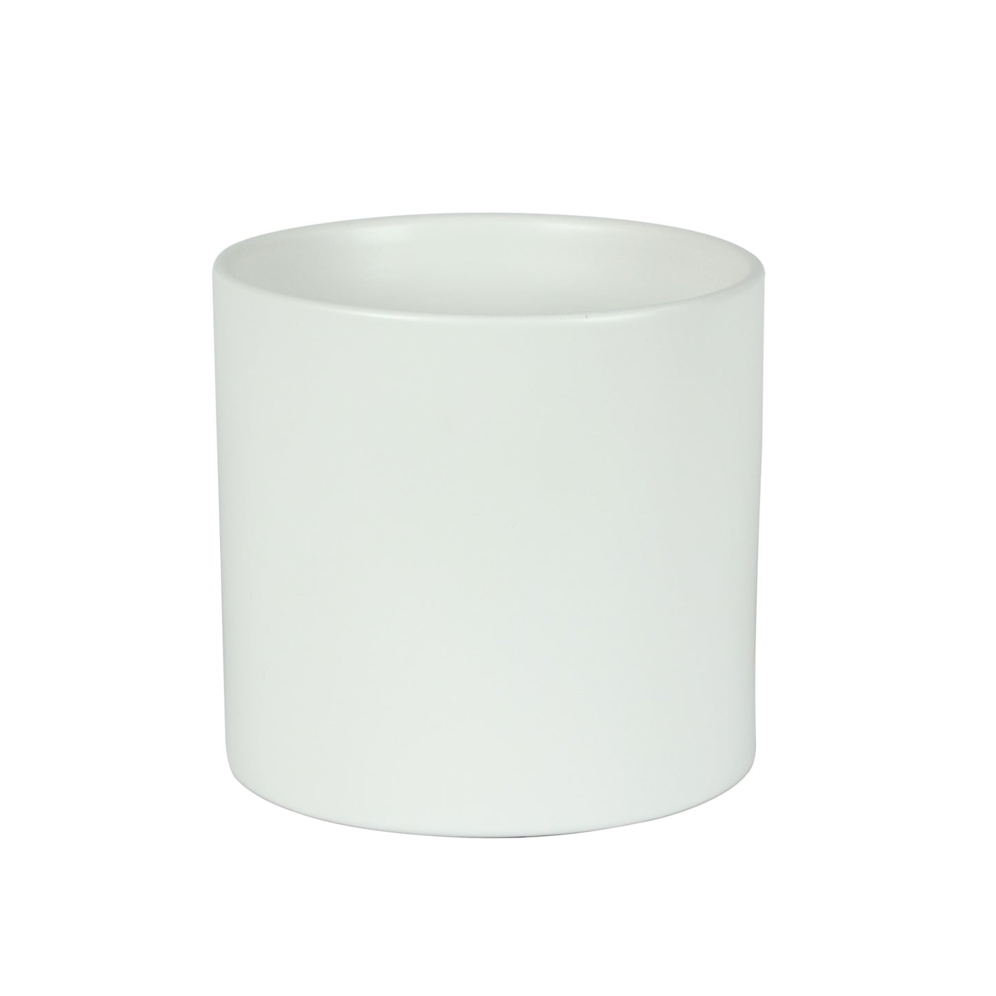 Hortus Sofia Matt White Ceramic Pot (16cm)