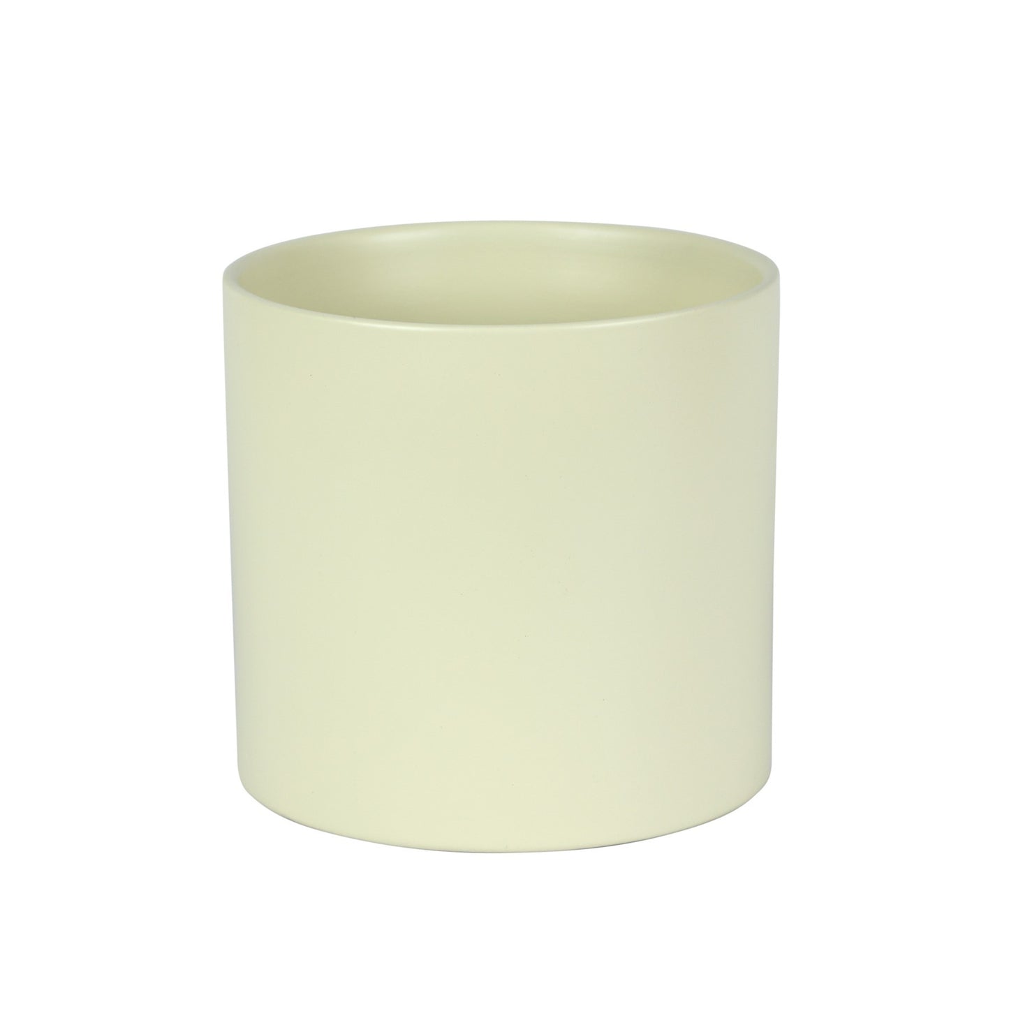 Hortus Sofia Matt Cream Ceramic Pot (16cm)