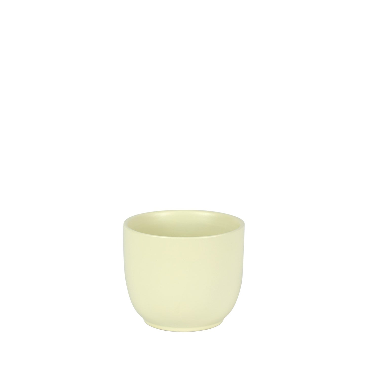 Matt Cream Hortus Cairo Pot (12x10cm)