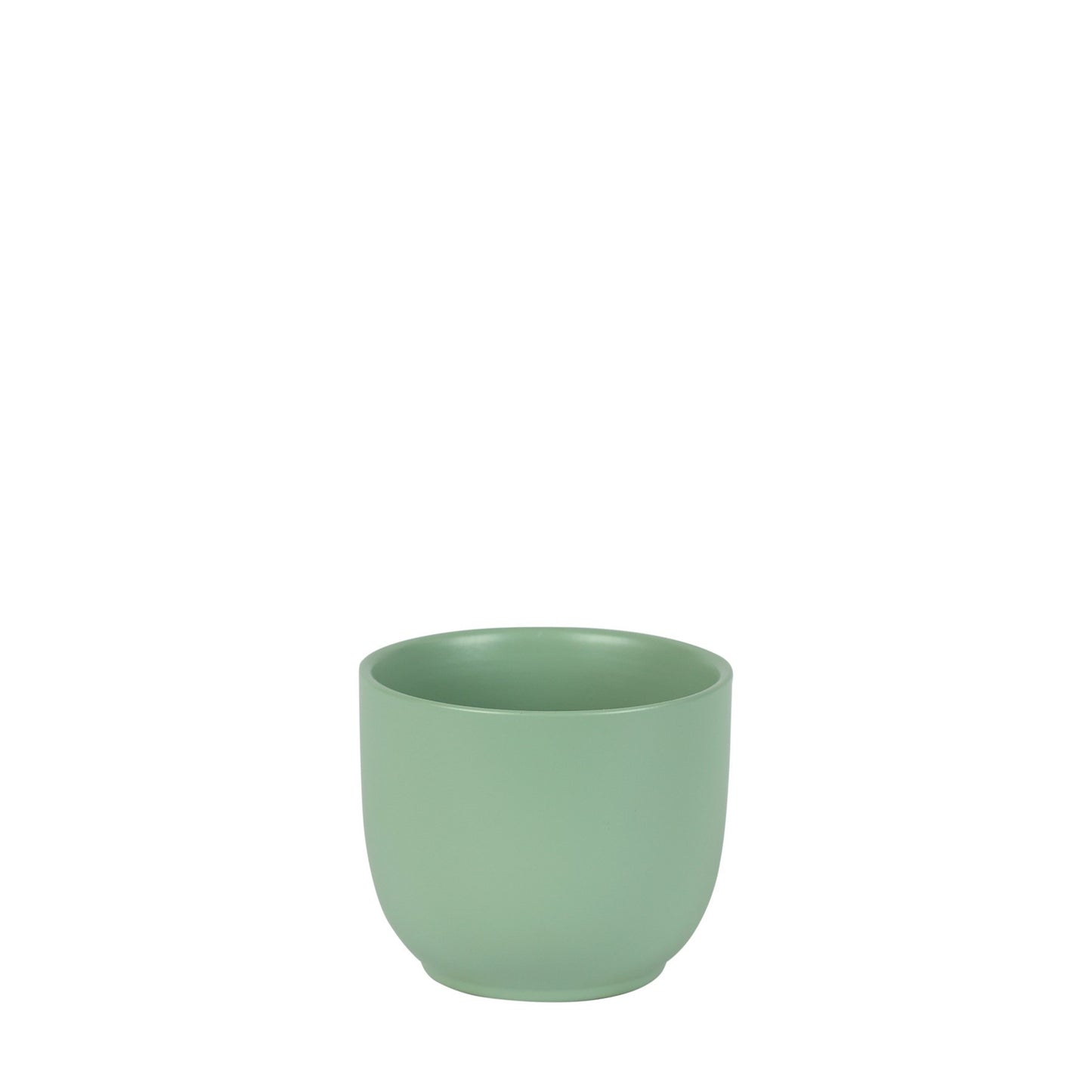 Matt Sage Hortus Cairo Pot (12x10cm)
