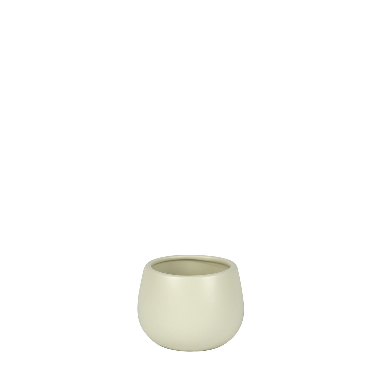 Matt Cream Hortus London Pot (8.5x8cm)
