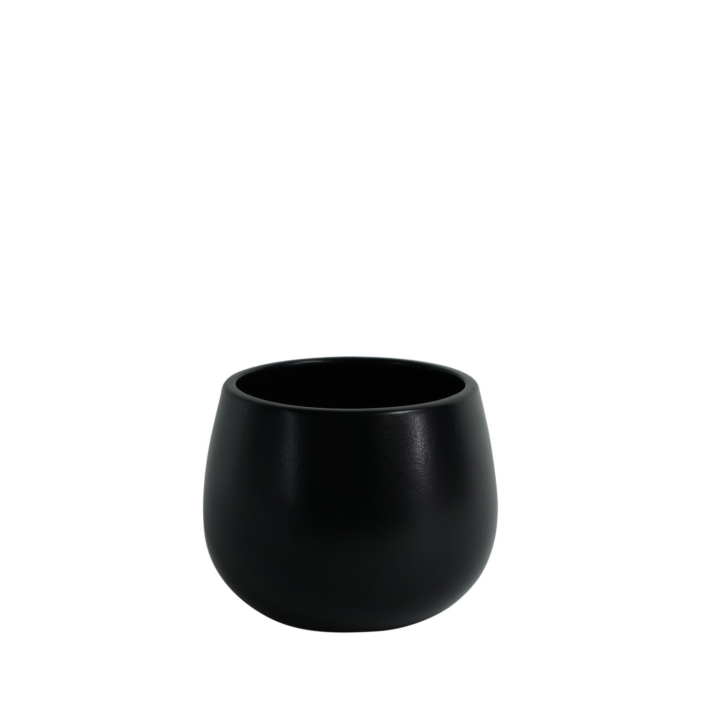Matt Black Hortus London Pot (12x11cm)