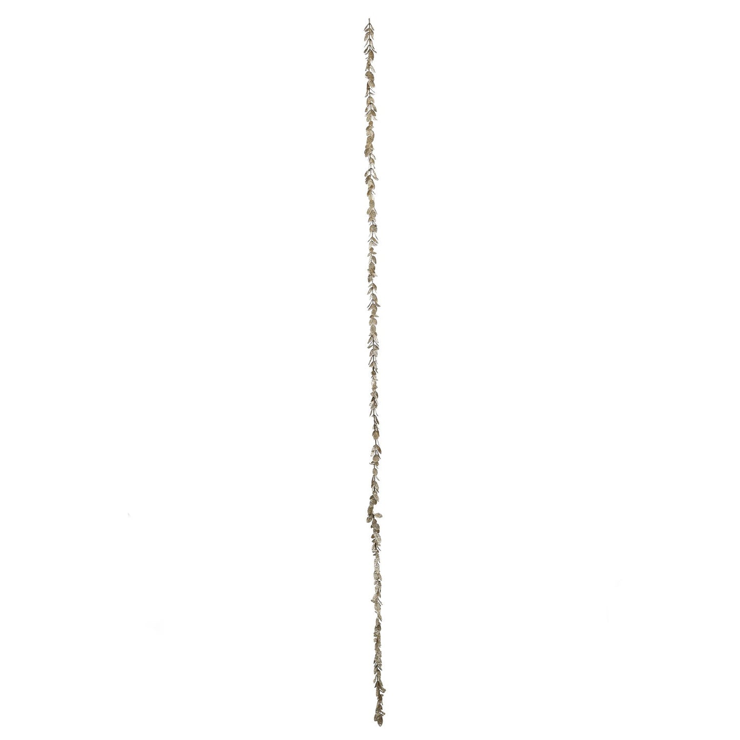 Champagne Sparkle Box Leaf Garland (180cm)