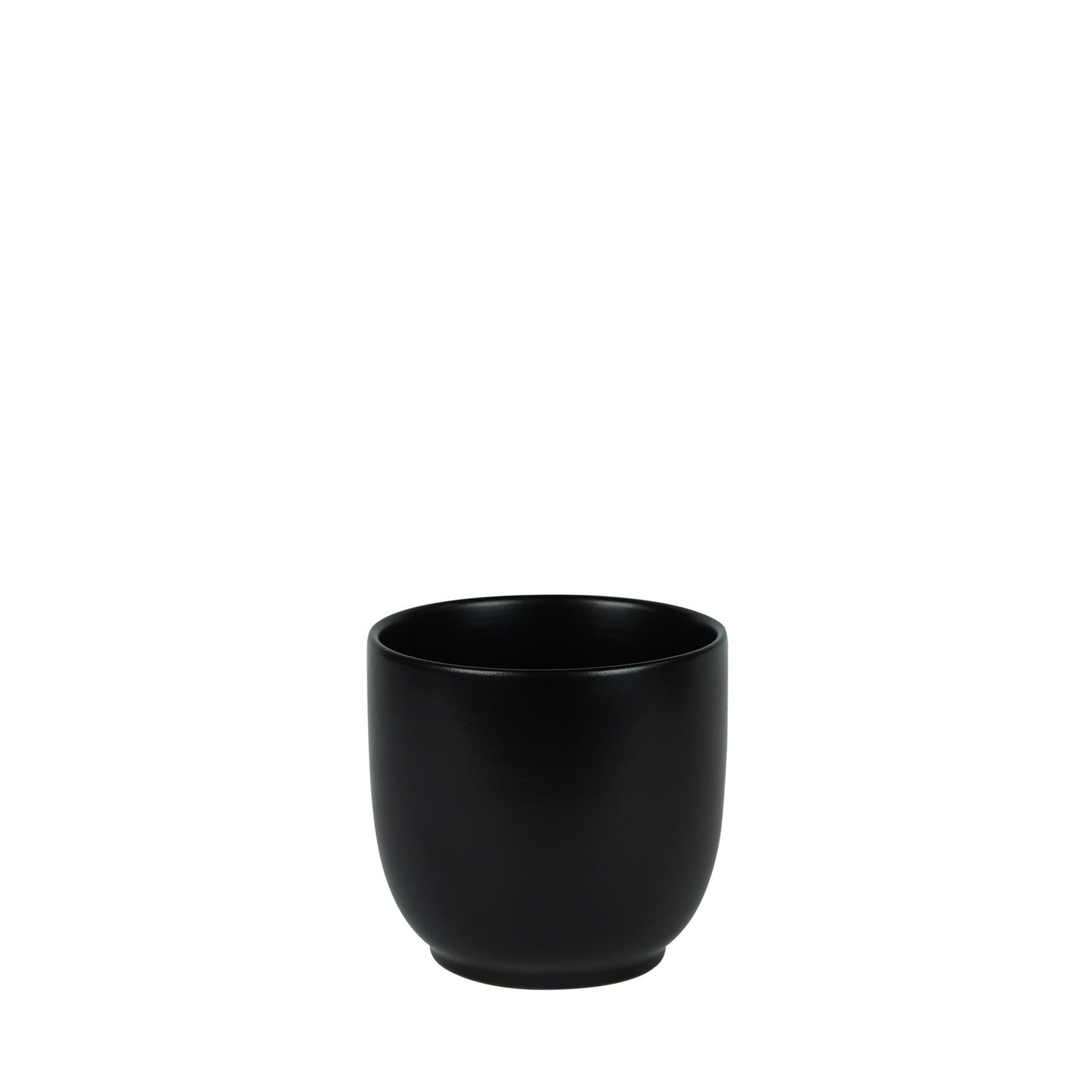 Matt Black Hortus Cairo Pot (12x10cm)