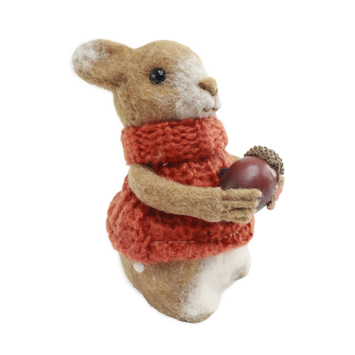 Bear in Orange Jumper Ornament (9cm)
