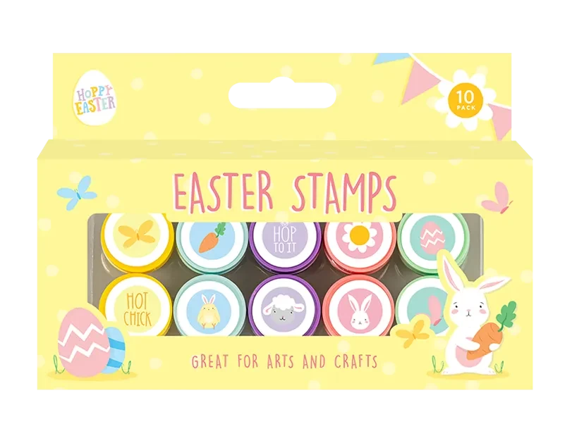 Pack of 10 Easter Craft Stamps