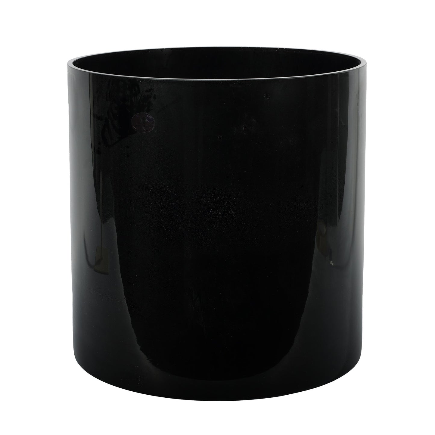 Cylinder Vase - Black Gloss - H25x25cm