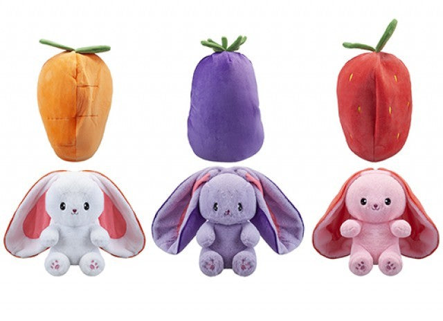 Zippy Reversible Food Bunny (25 cm)