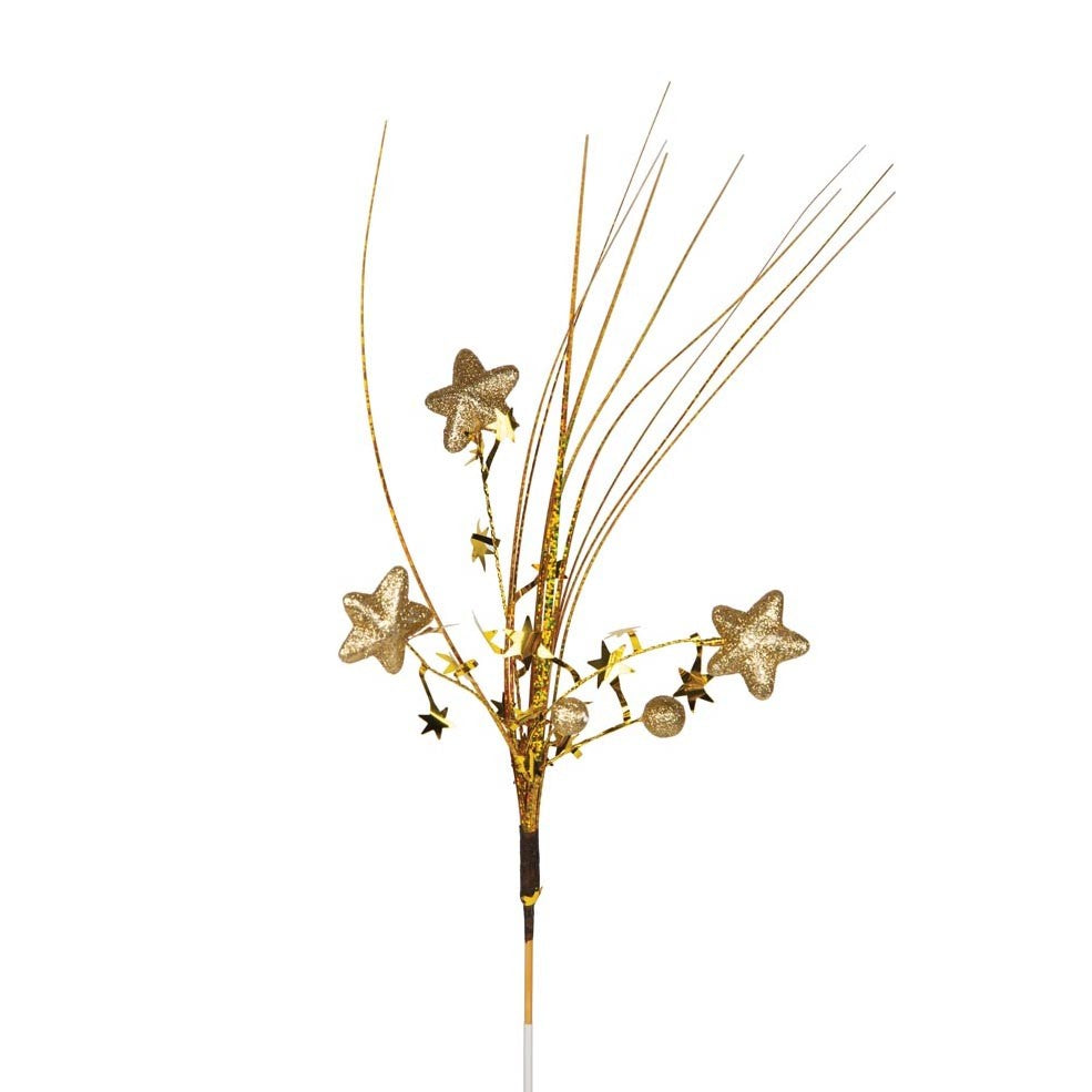 Gold Christmas Spray Pick