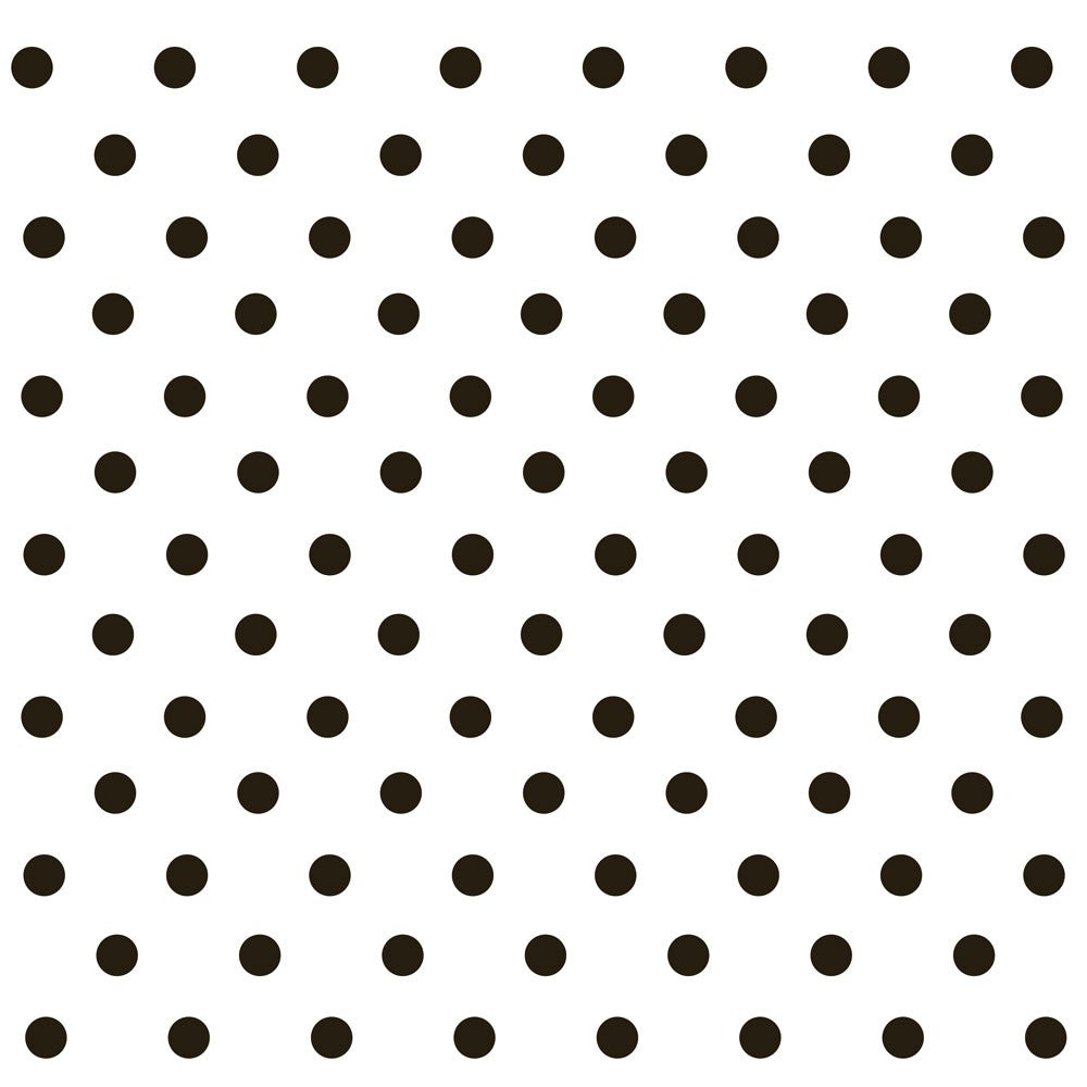Black Polka Dot Clear Cello (60mx80cm)
