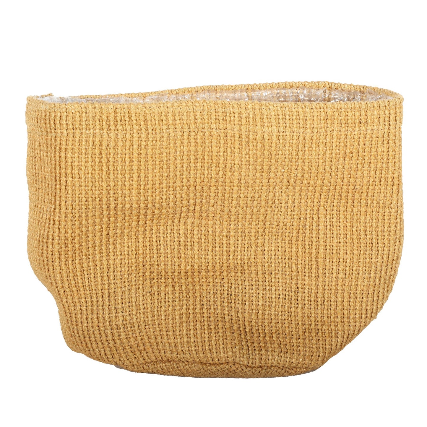 Jute Nursery Basket with Liner (20 x 20cm)