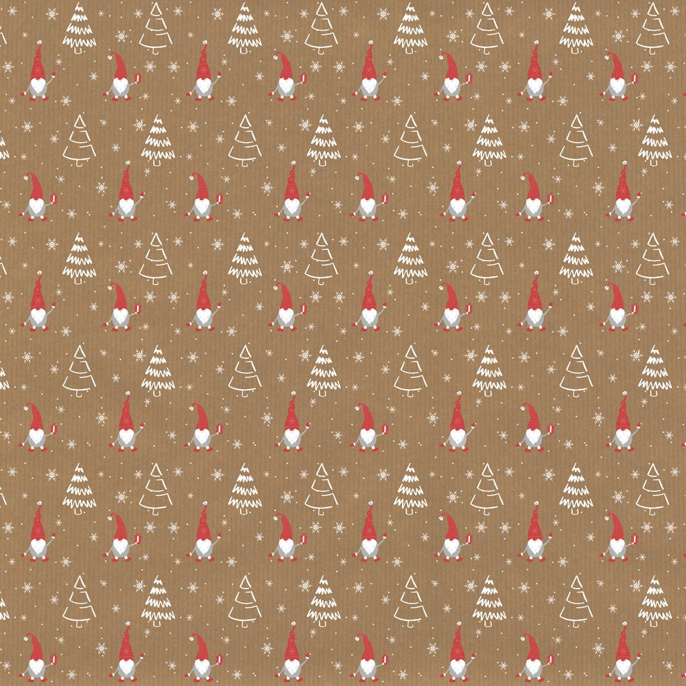 Gonks Magical Forest Kraft Paper (50cm x 100m)