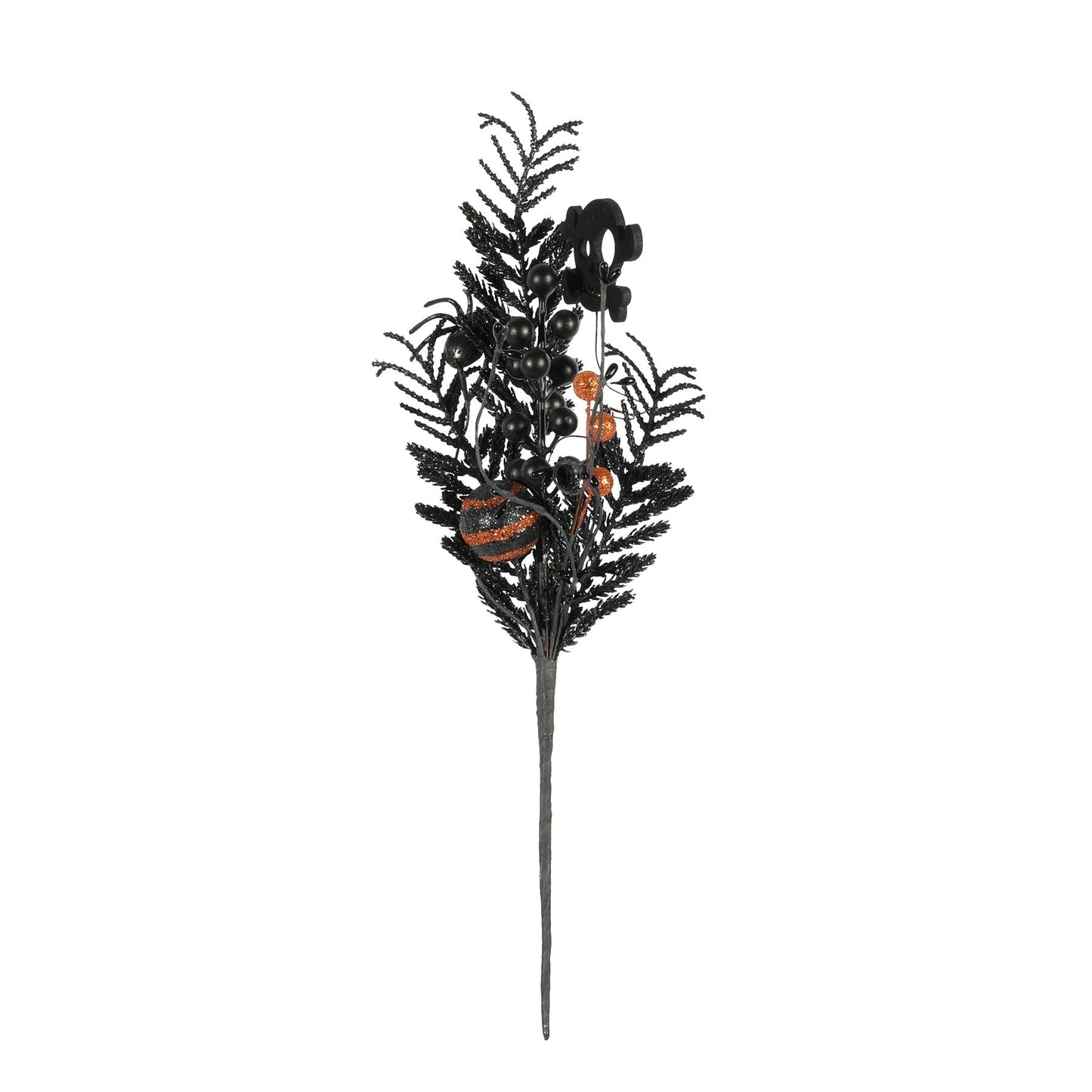 Spooky Spider &amp; Skull Stem (45cm)