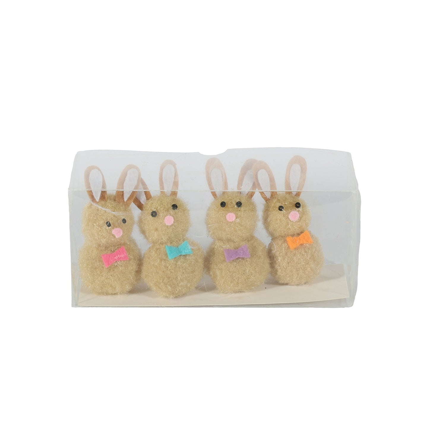 Bunnies in Clear Box (Pack of 4)